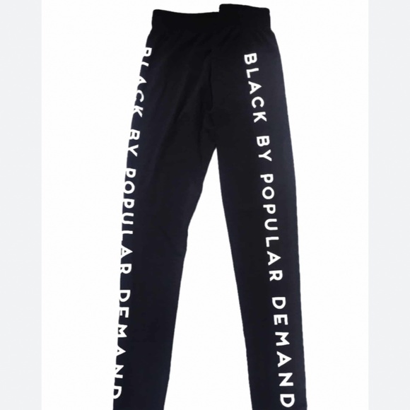 Black By Popular Demand Sweatpants - Picture 2 of 3